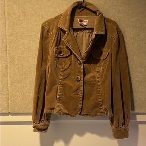 Brown corduroy jacket